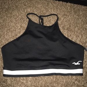 High neck sports bra!